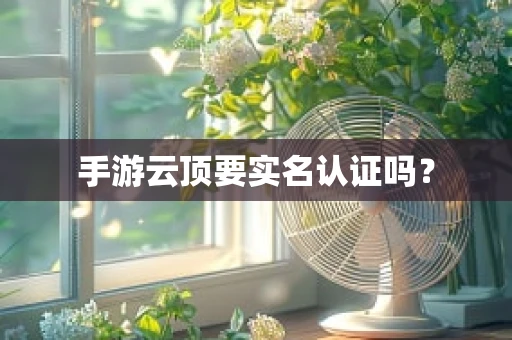 手游云顶要实名认证吗？