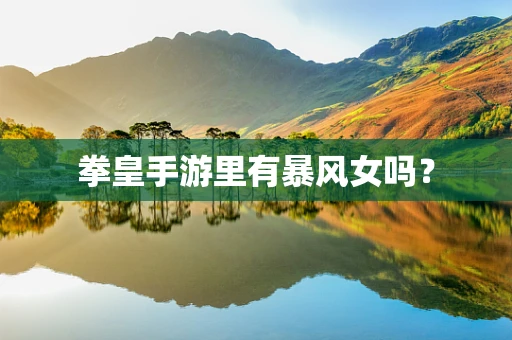 拳皇手游里有暴风女吗？