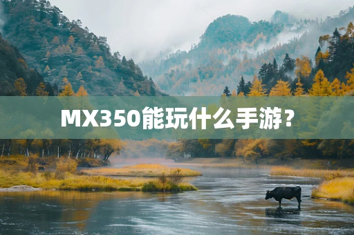 MX350能玩什么手游？