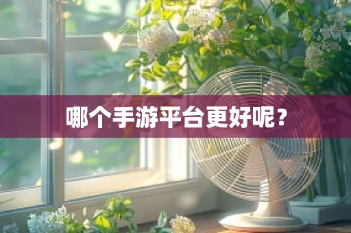 哪个手游平台更好呢？