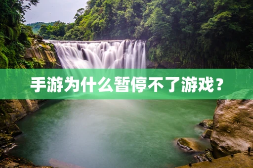 手游为什么暂停不了游戏？