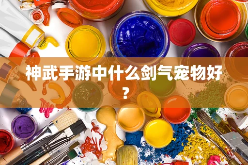 神武手游中什么剑气宠物好？