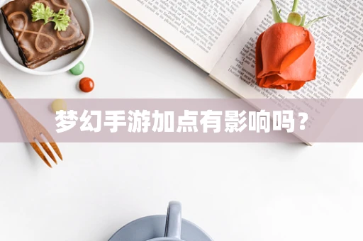 梦幻手游加点有影响吗？