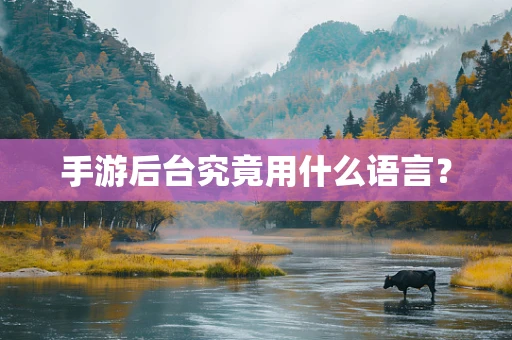 手游后台究竟用什么语言？