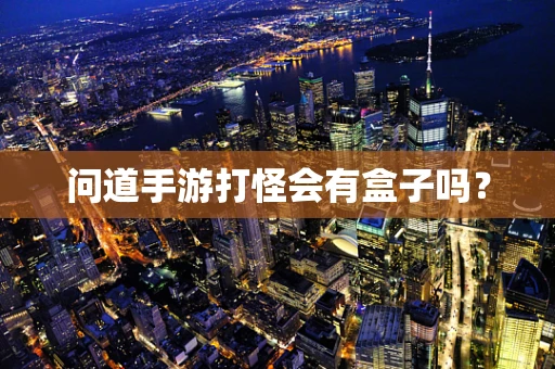 问道手游打怪会有盒子吗？
