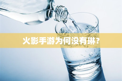 火影手游为何没有琳？